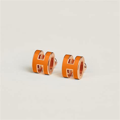 hermes earrings mini pop h|hermes farandole earrings.